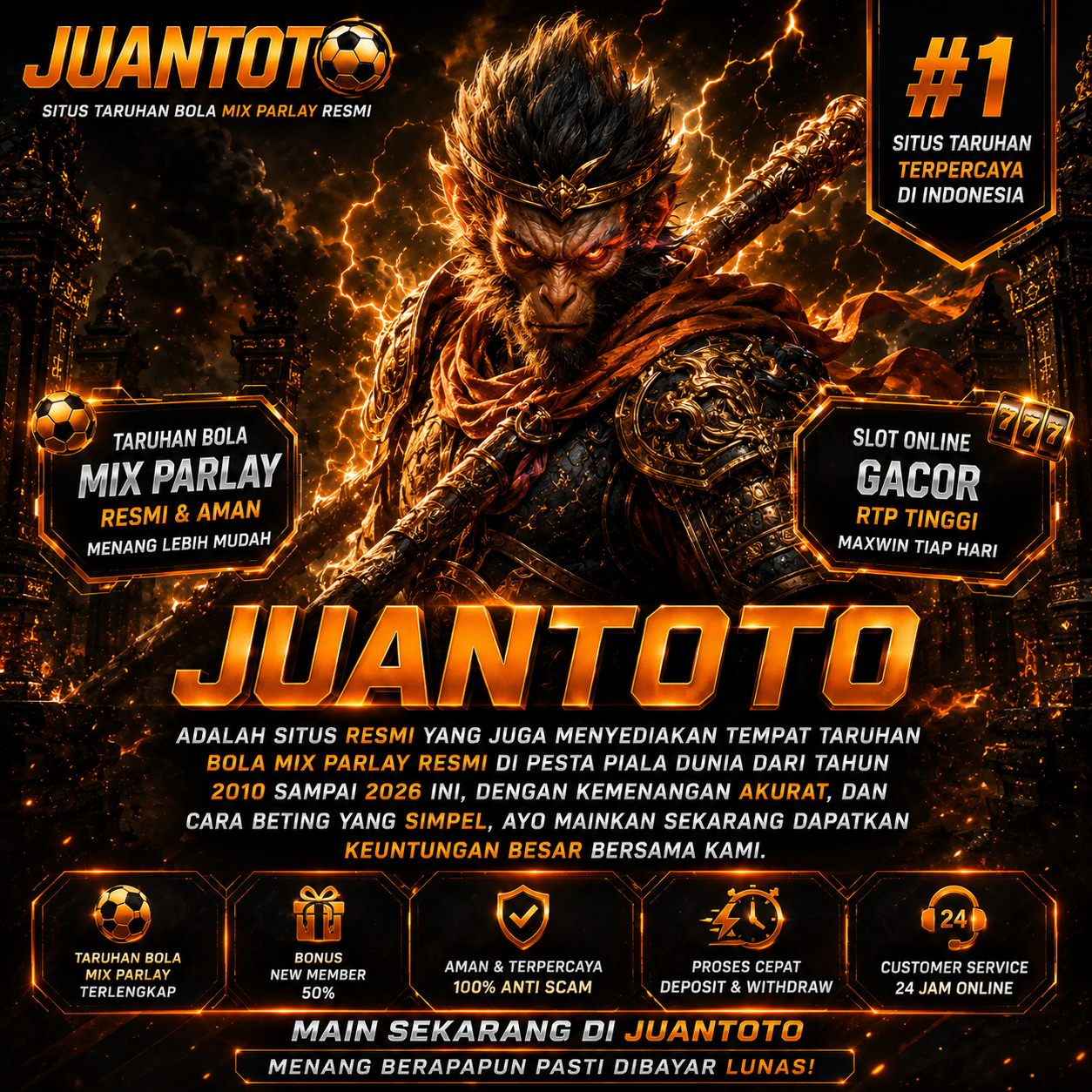 Banner Hero JUANTOTO Grup